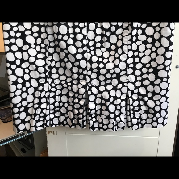 Polka Dot Pencil Skirt Size 6 FREE SHIPPING - Picture 4 of 7